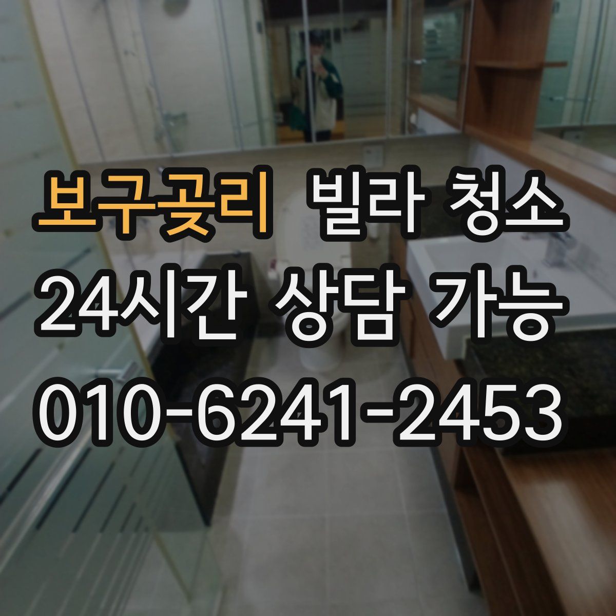 보구곶리 빌라 청소