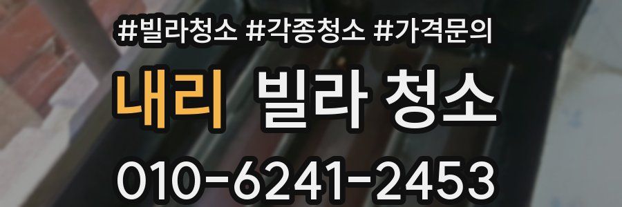 내리 빌라 청소