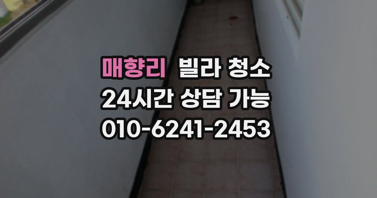 매향리 빌라 청소