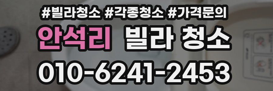 안석리 빌라 청소