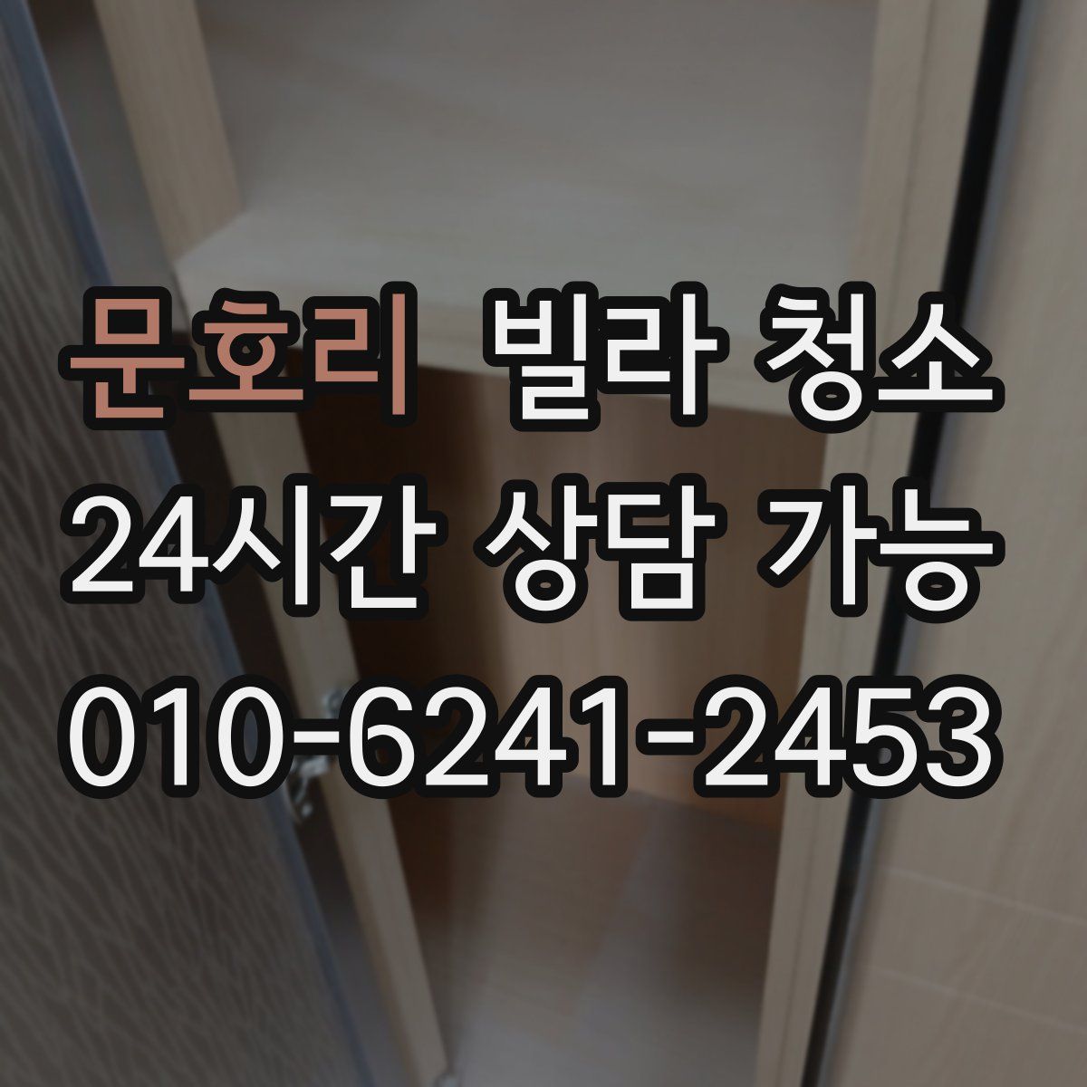 문호리 빌라 청소