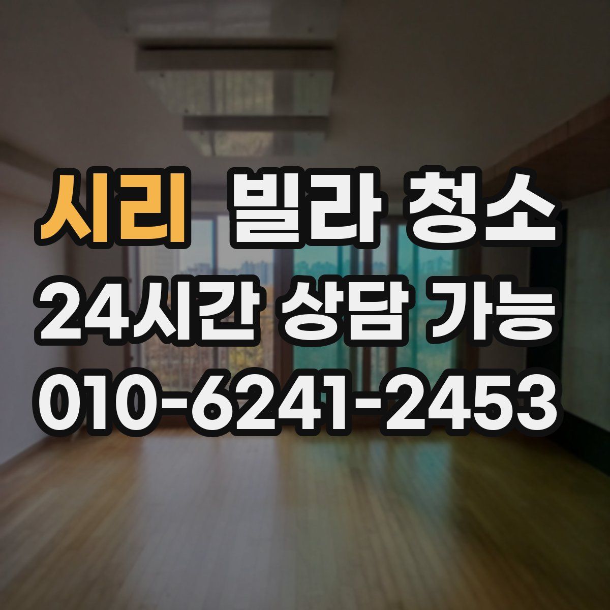 시리 빌라 청소