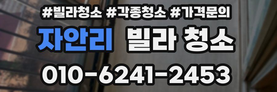 자안리 빌라 청소