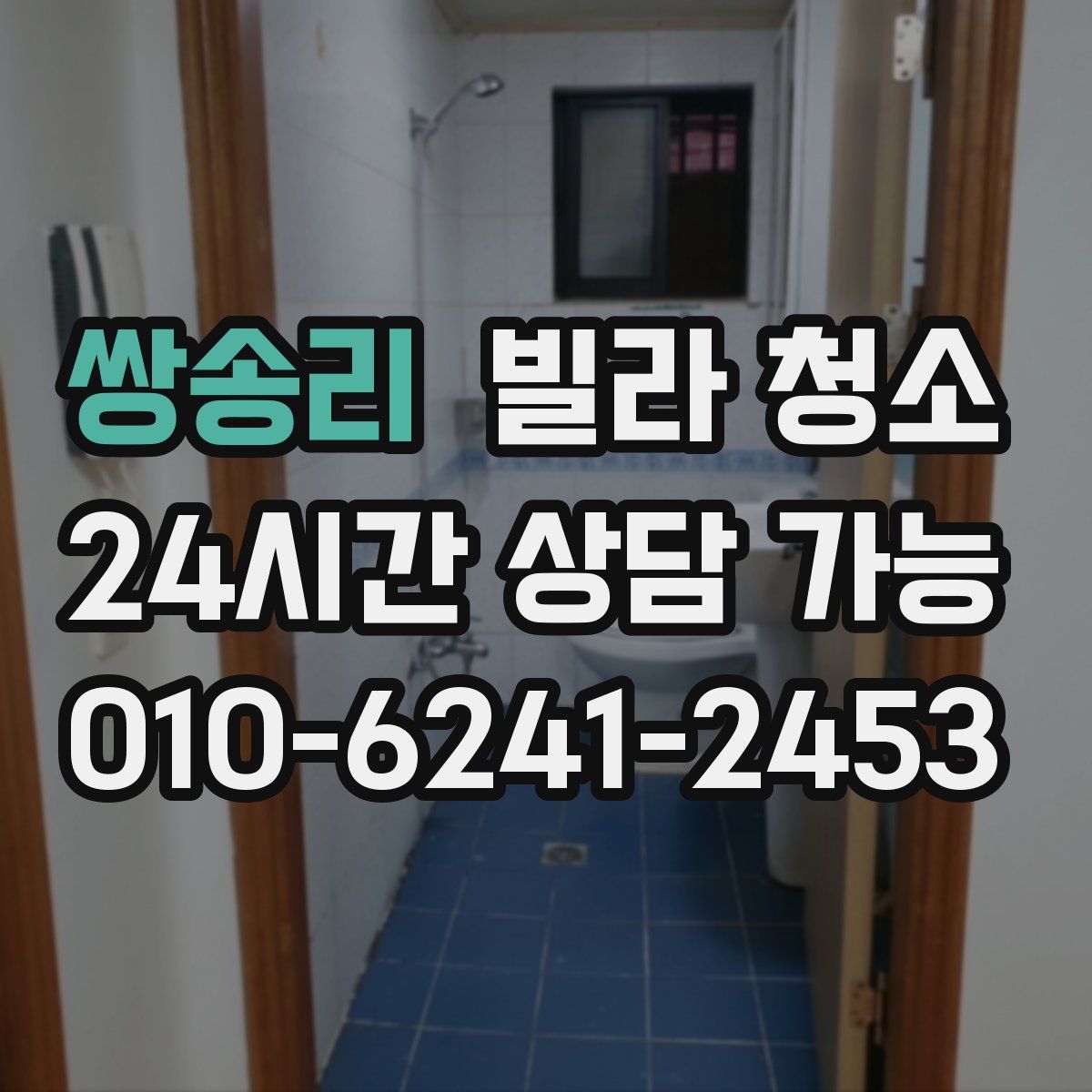 쌍송리 빌라 청소