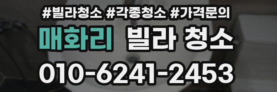 매화리 빌라 청소