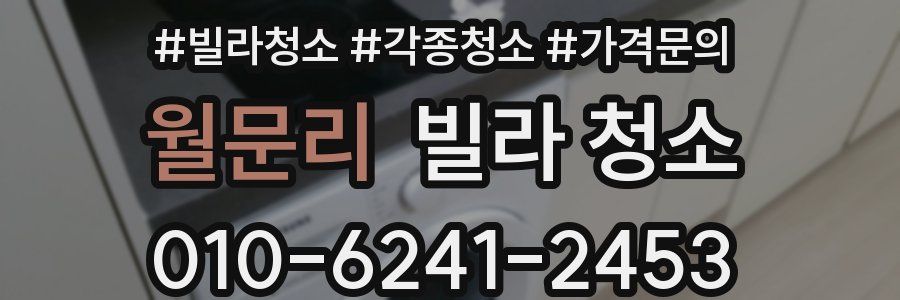 월문리 빌라 청소