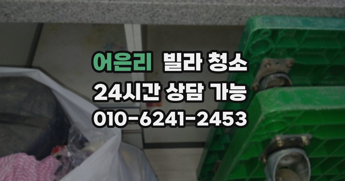 어은리 빌라 청소