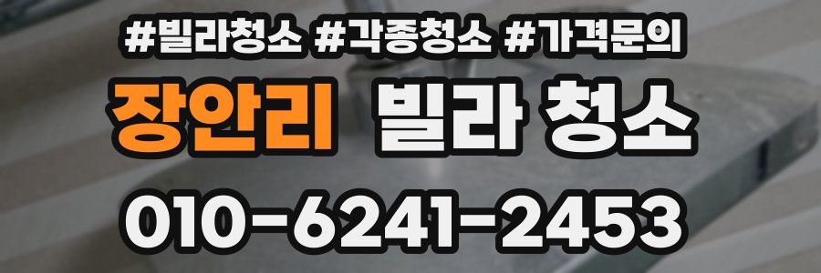 장안리 빌라 청소