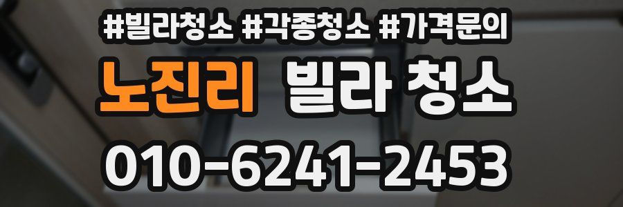 노진리 빌라 청소