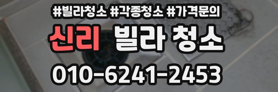 신리 빌라 청소