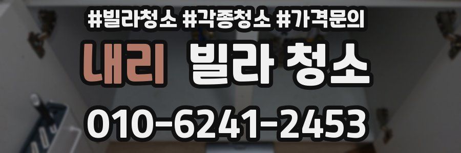 내리 빌라 청소