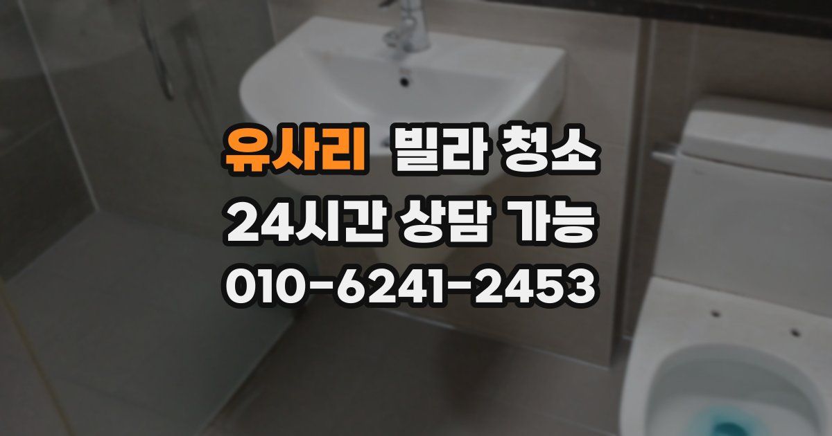 유사리 빌라 청소