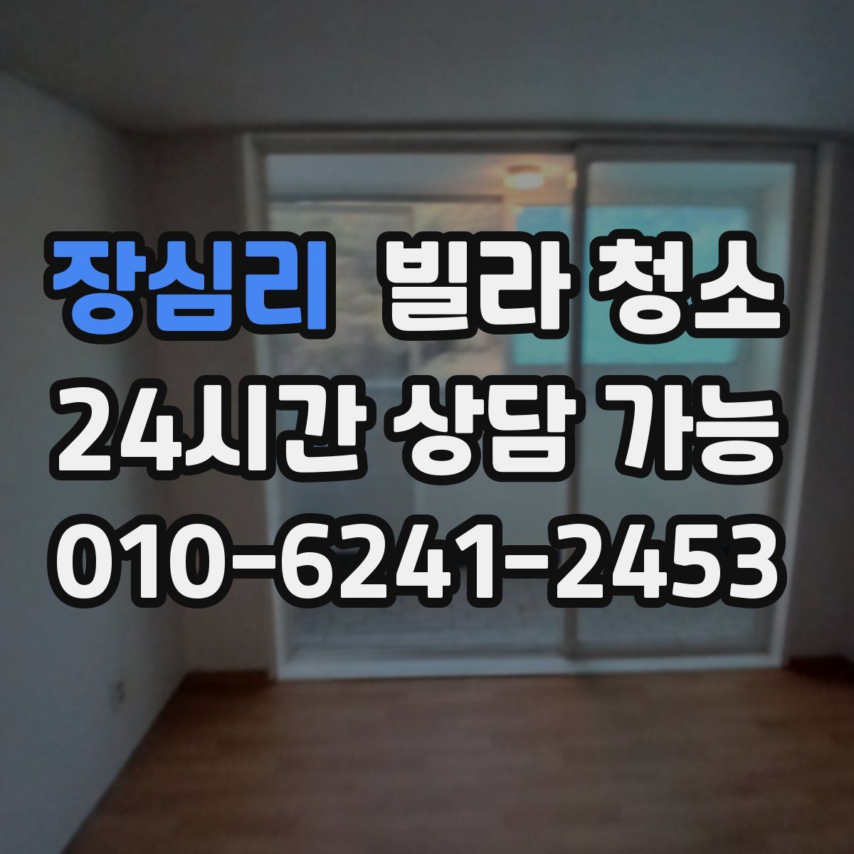 장심리 빌라 청소