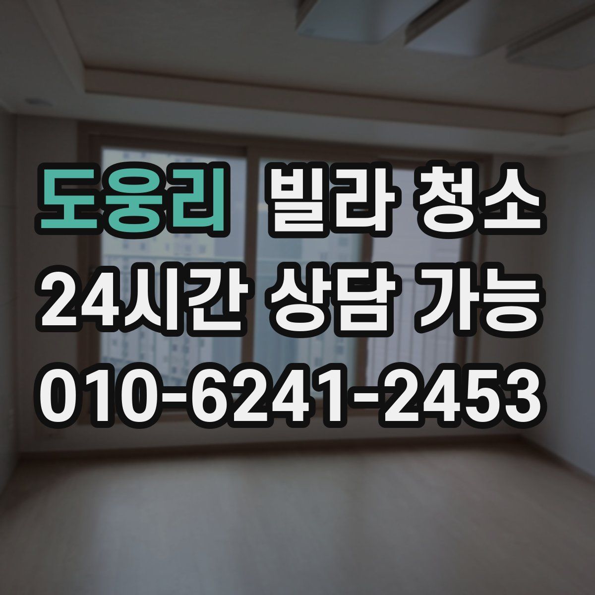 도웅리 빌라 청소