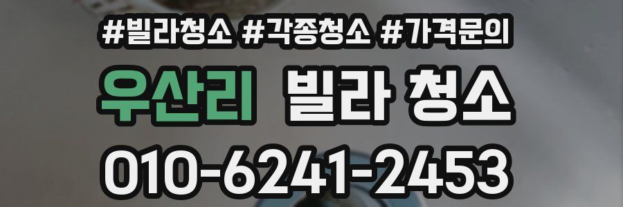 우산리 빌라 청소