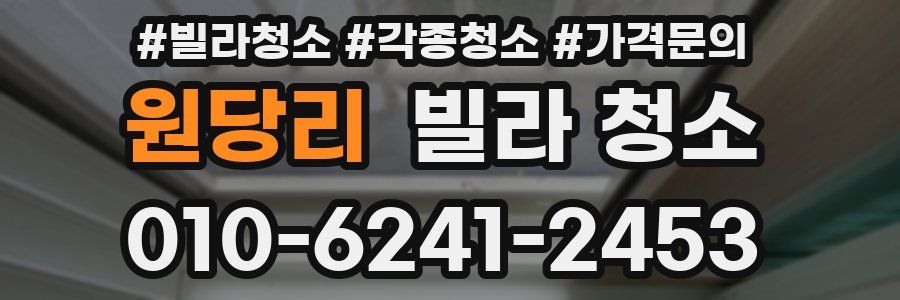 원당리 빌라 청소