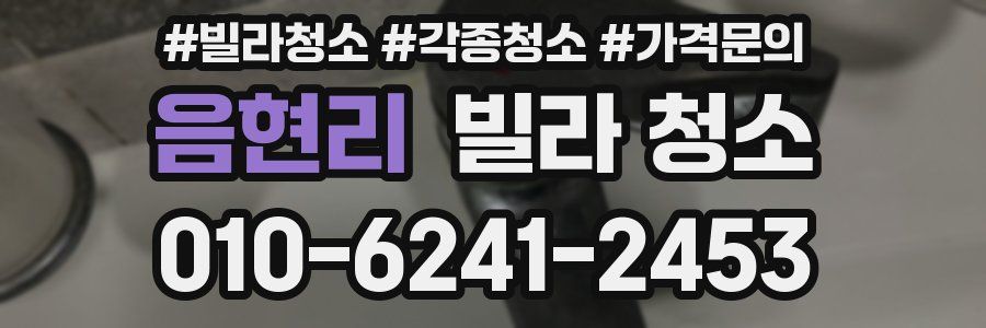 음현리 빌라 청소