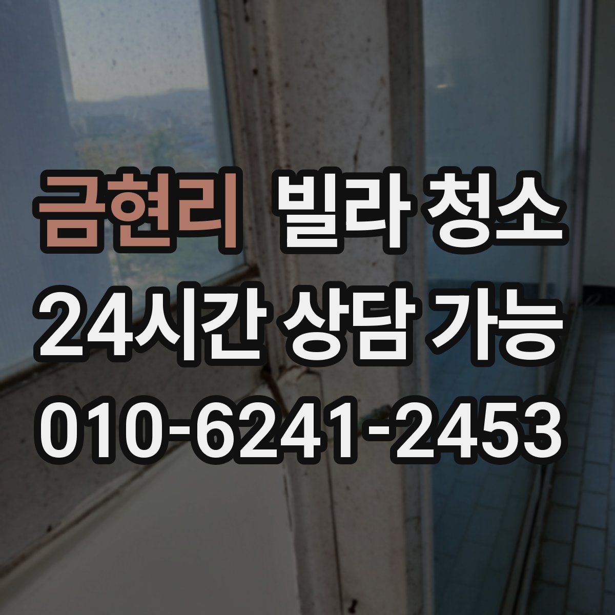 금현리 빌라 청소