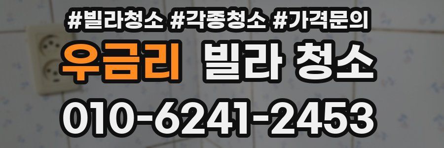 우금리 빌라 청소
