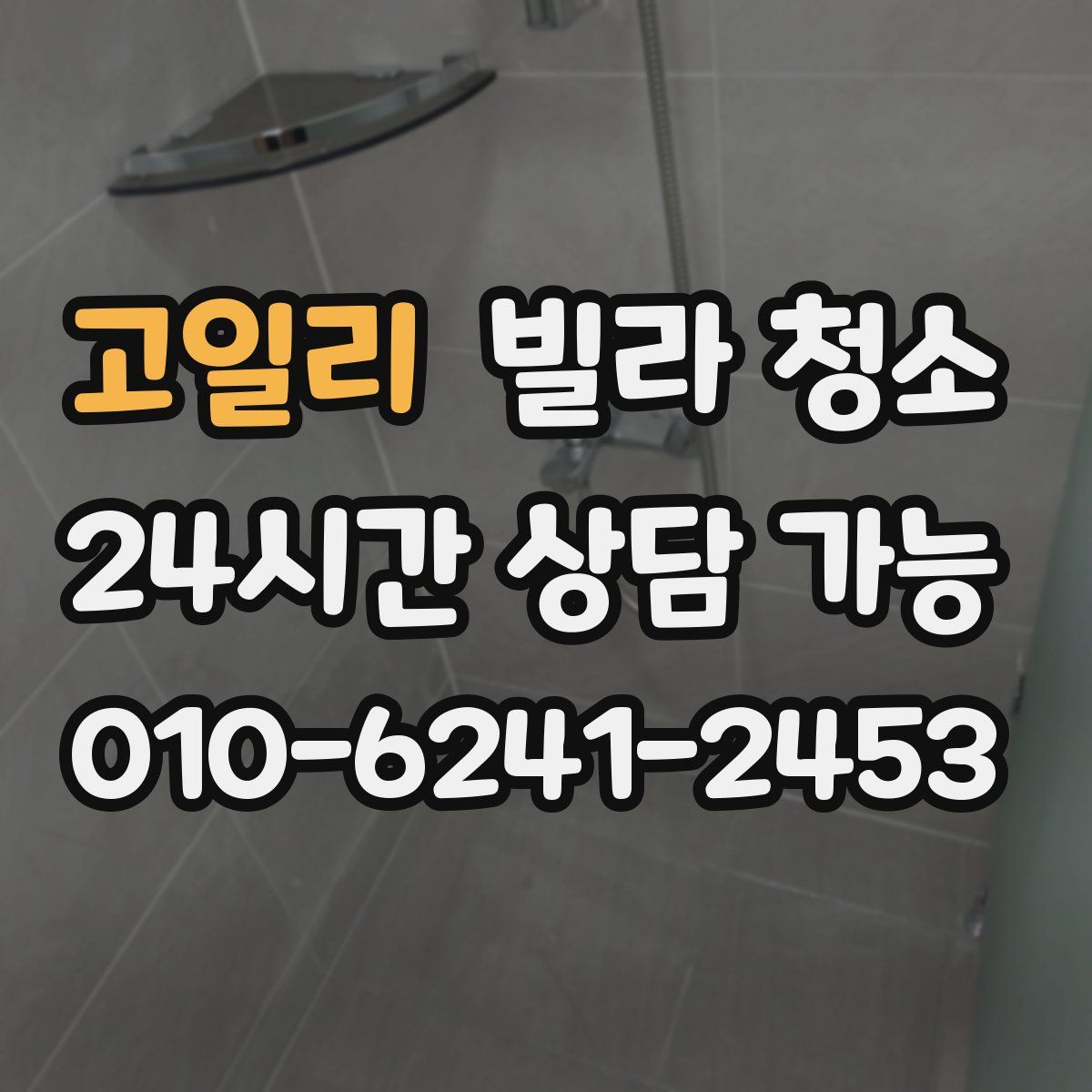 고일리 빌라 청소