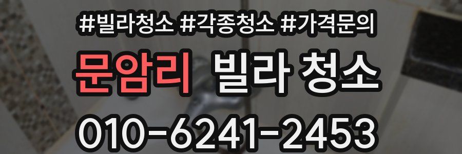 문암리 빌라 청소