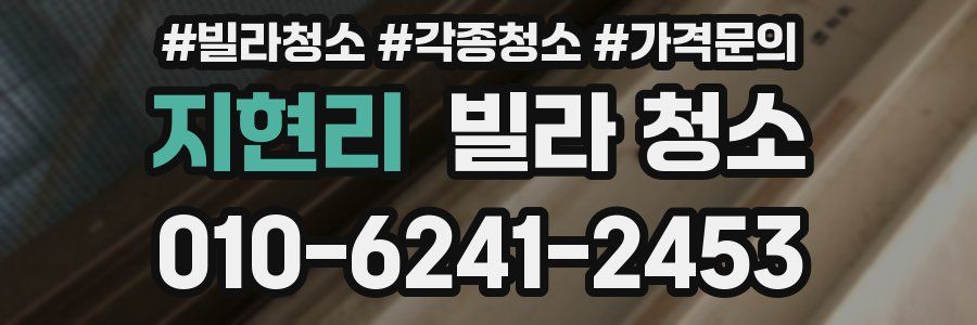 지현리 빌라 청소