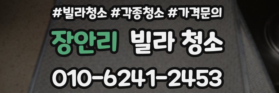 장안리 빌라 청소