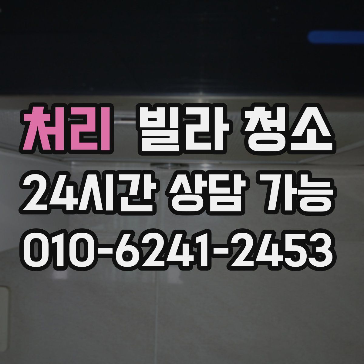 처리 빌라 청소