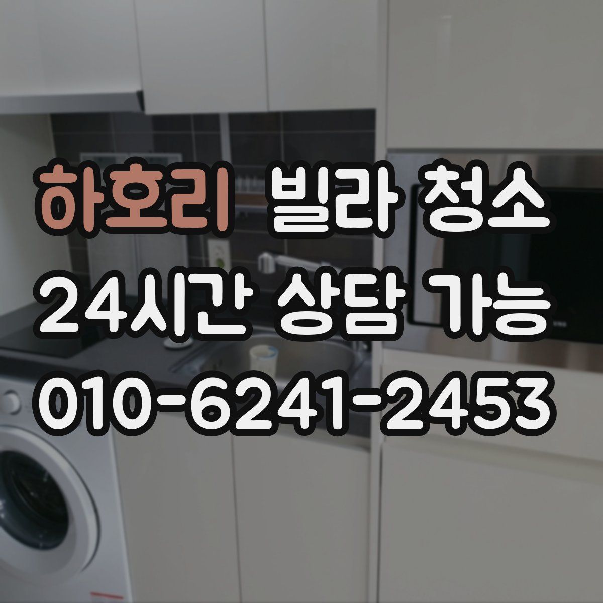 하호리 빌라 청소