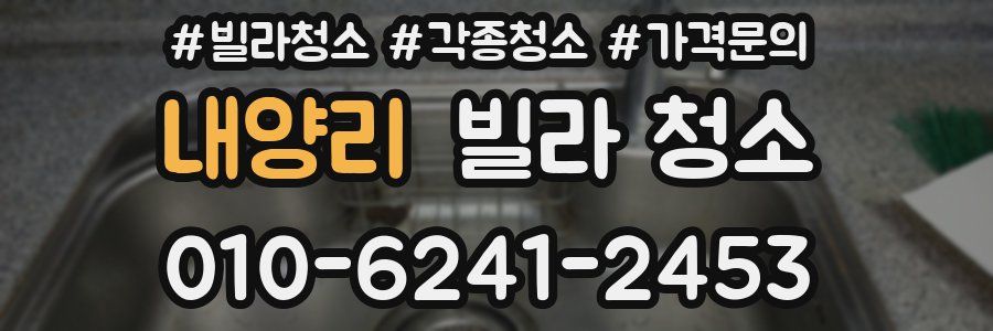 내양리 빌라 청소