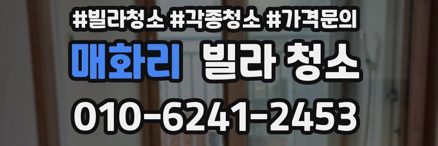 매화리 빌라 청소