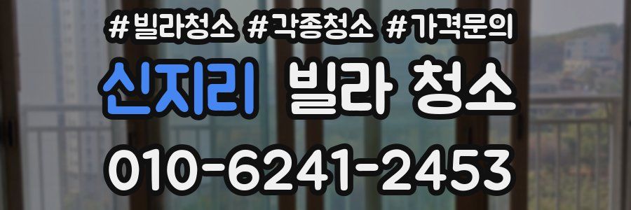 신지리 빌라 청소