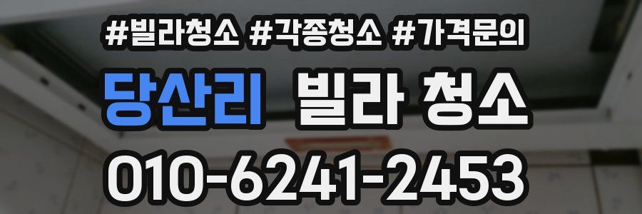 당산리 빌라 청소