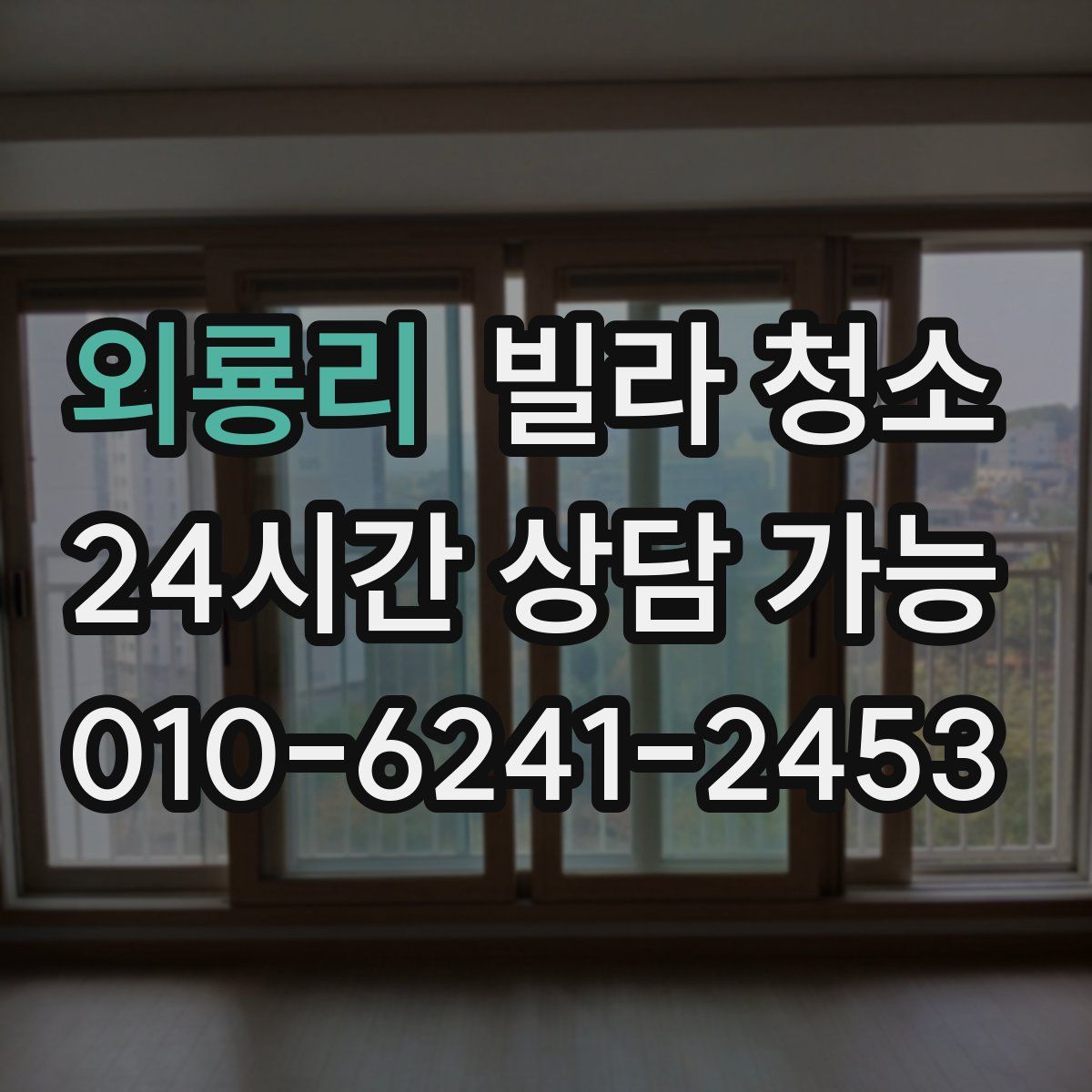 외룡리 빌라 청소