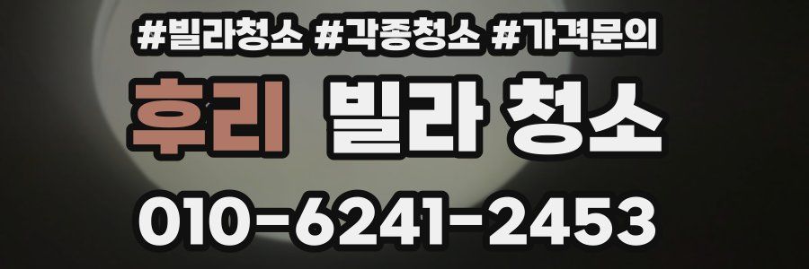 후리 빌라 청소