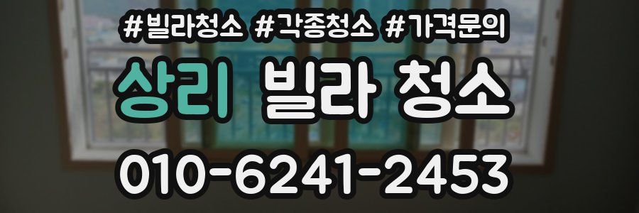 상리 빌라 청소