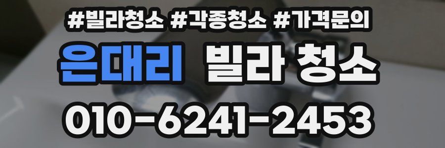 은대리 빌라 청소