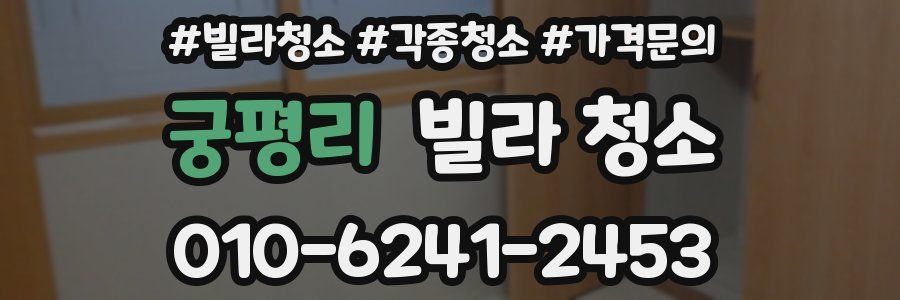 궁평리 빌라 청소