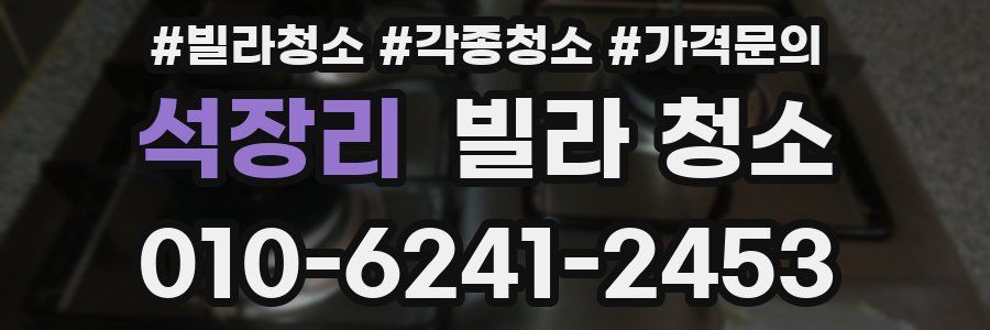 석장리 빌라 청소