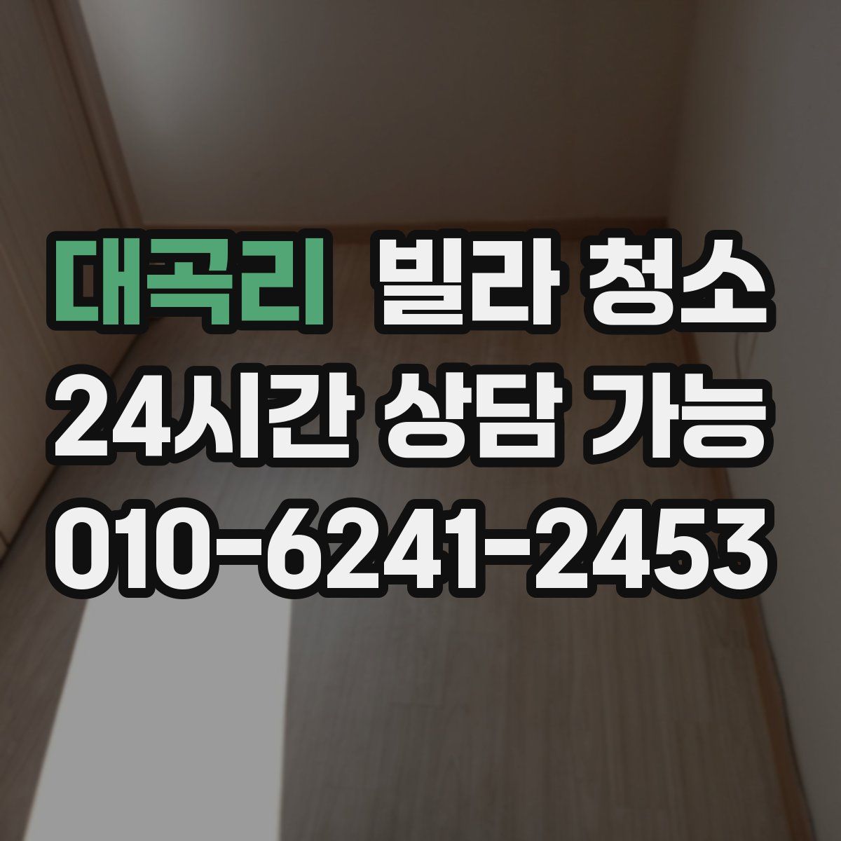 대곡리 빌라 청소