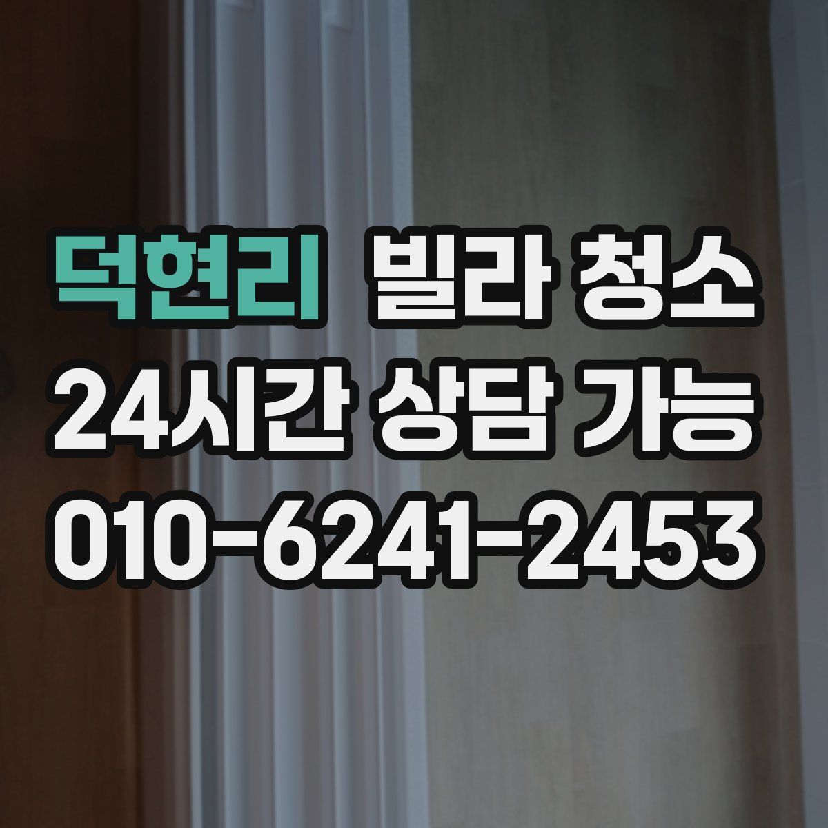 덕현리 빌라 청소