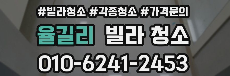 율길리 빌라 청소