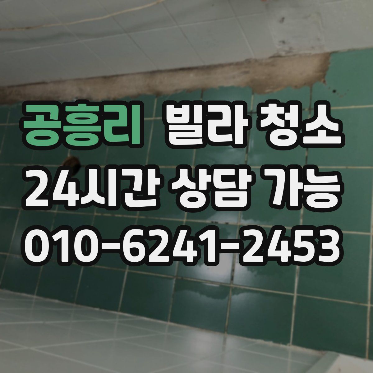 공흥리 빌라 청소