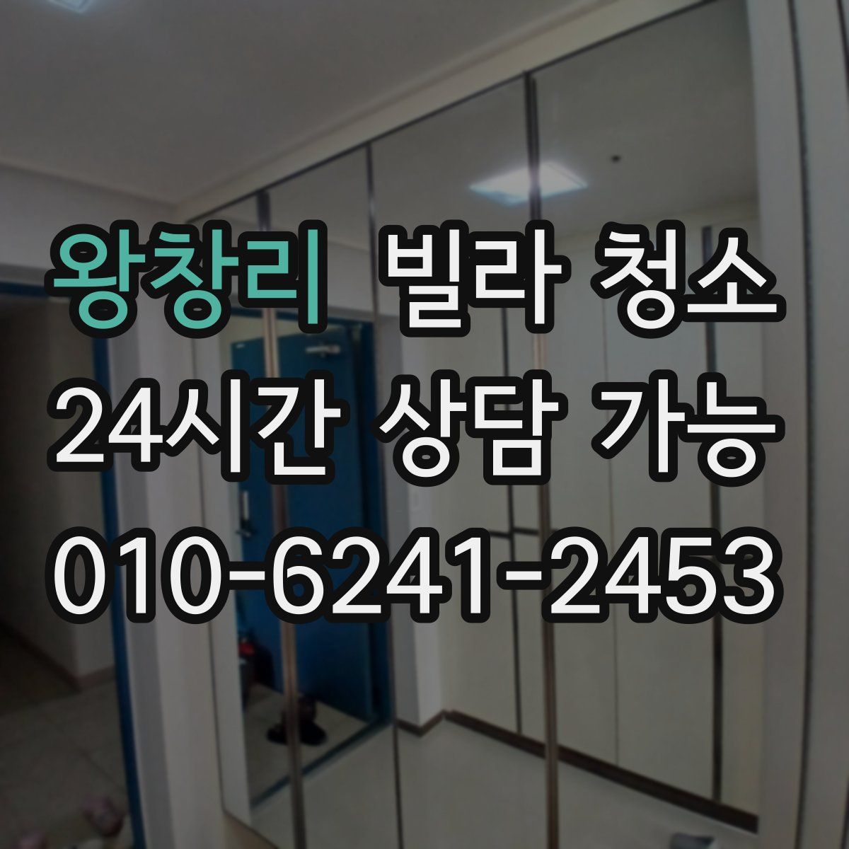 왕창리 빌라 청소