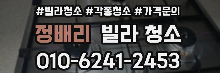 정배리 빌라 청소