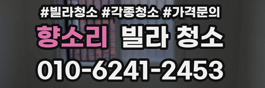 향소리 빌라 청소