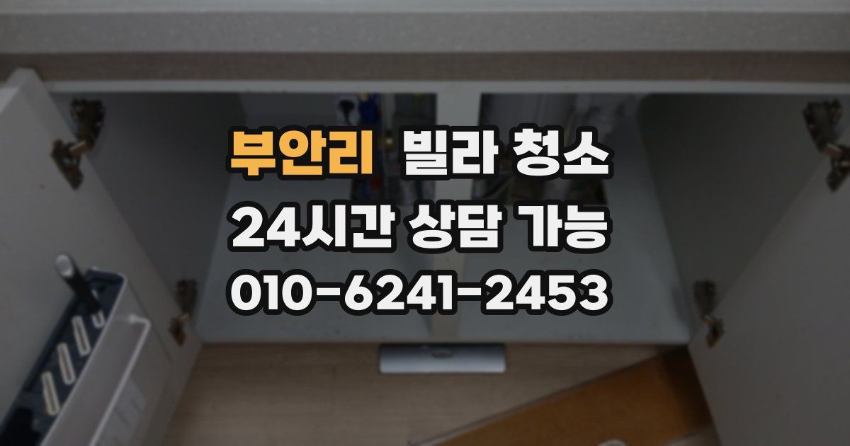 부안리 빌라 청소