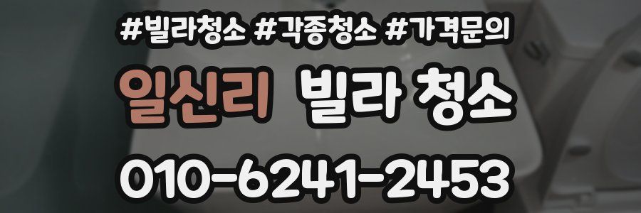 일신리 빌라 청소