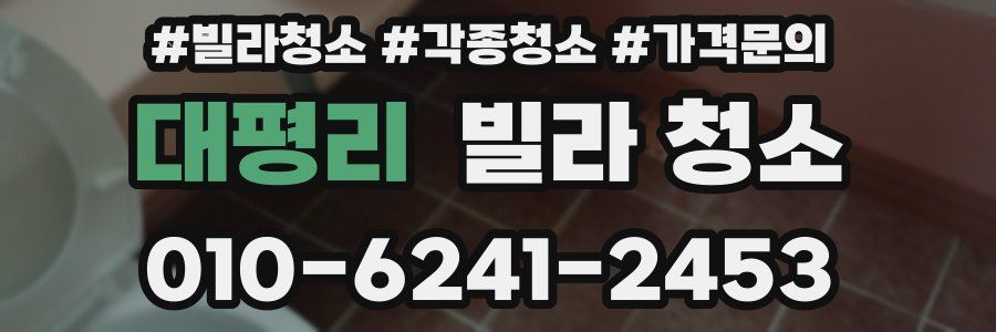 대평리 빌라 청소