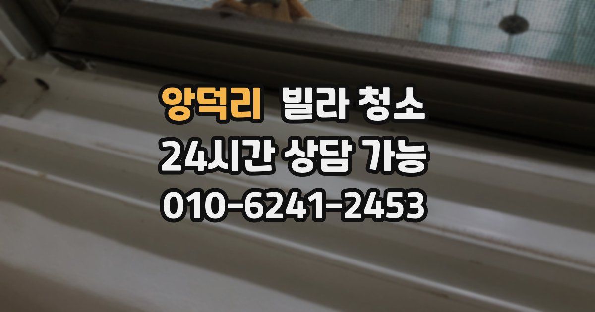 앙덕리 빌라 청소